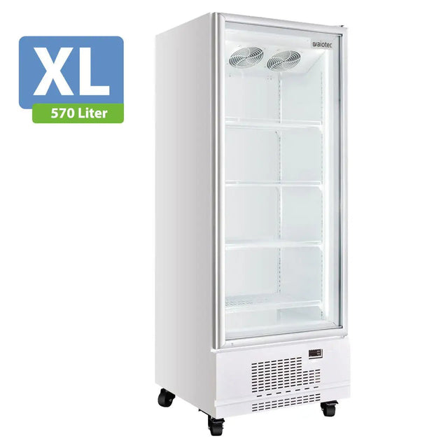 TOPLINE Getränkekühlschrank 1 Tür / 570 Liter XL,"weiß", 750 x 742 mm - Gastro-Bedarf24 GmbH