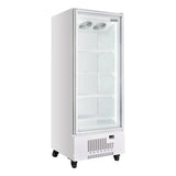 TOPLINE Getränkekühlschrank 1 Tür / 570 Liter XL,"weiß", 750 x 742 mm