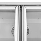 TOPLINE Getränkekühlschrank 1040 Liter mit Leuchtaufsatz "weiß" - Gastro-Bedarf24 GmbH