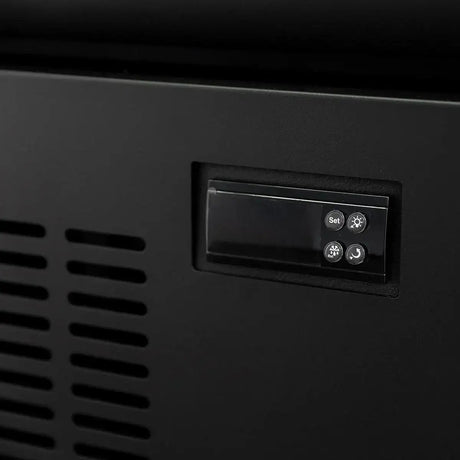 TOPLINE Getränkekühlschrank 1360 Liter mit Leuchtaufsatz "schwarz" - Gastro-Bedarf24 GmbH