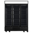 TOPLINE Getränkekühlschrank 1360 Liter mit Leuchtaufsatz "schwarz" - Gastro-Bedarf24 GmbH