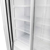 TOPLINE Getränkekühlschrank 1610 Liter mit Leuchtaufsatz "weiß" - Gastro-Bedarf24 GmbH