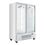 TOPLINE Getränkekühlschrank 2 Türen / 1150 Liter "weiß", 1280 x 742 mm