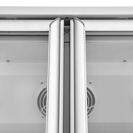 TOPLINE Getränkekühlschrank 2 Türen / 1150 Liter "weiß", 1280 x 742 mm - Gastro-Bedarf24 GmbH