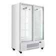 TOPLINE Getränkekühlschrank 2 Türen / 1150 Liter "weiß", 1280 x 742 mm - Gastro-Bedarf24 GmbH