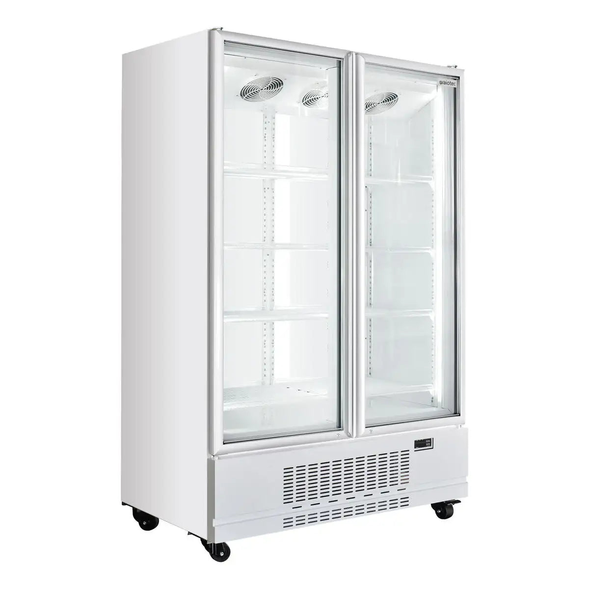 TOPLINE Getränkekühlschrank 2 Türen / 870 Liter "weiß", 1090 x 742 mm
