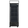 TOPLINE Getränkekühlschrank 570 Liter mit Leuchtaufsatz "schwarz" - Gastro-Bedarf24 GmbH