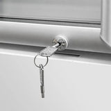 TOPLINE Getränkekühlschrank 570 Liter mit Leuchtaufsatz "weiß" - Gastro-Bedarf24 GmbH