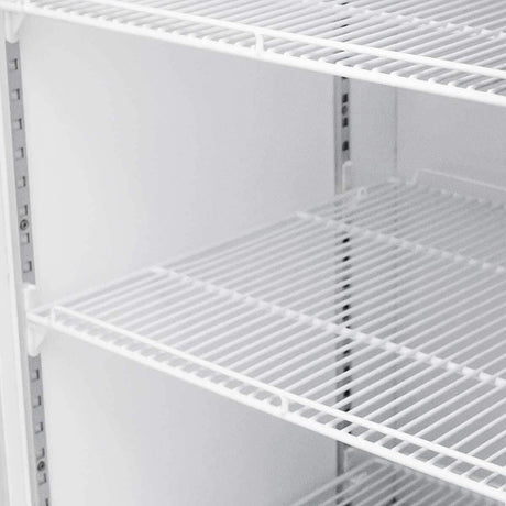 TOPLINE Getränkekühlschrank 570 Liter mit Leuchtaufsatz "weiß" - Gastro-Bedarf24 GmbH