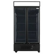 TOPLINE Getränkekühlschrank 870 Liter mit Leuchtaufsatz "schwarz" - Gastro-Bedarf24 GmbH