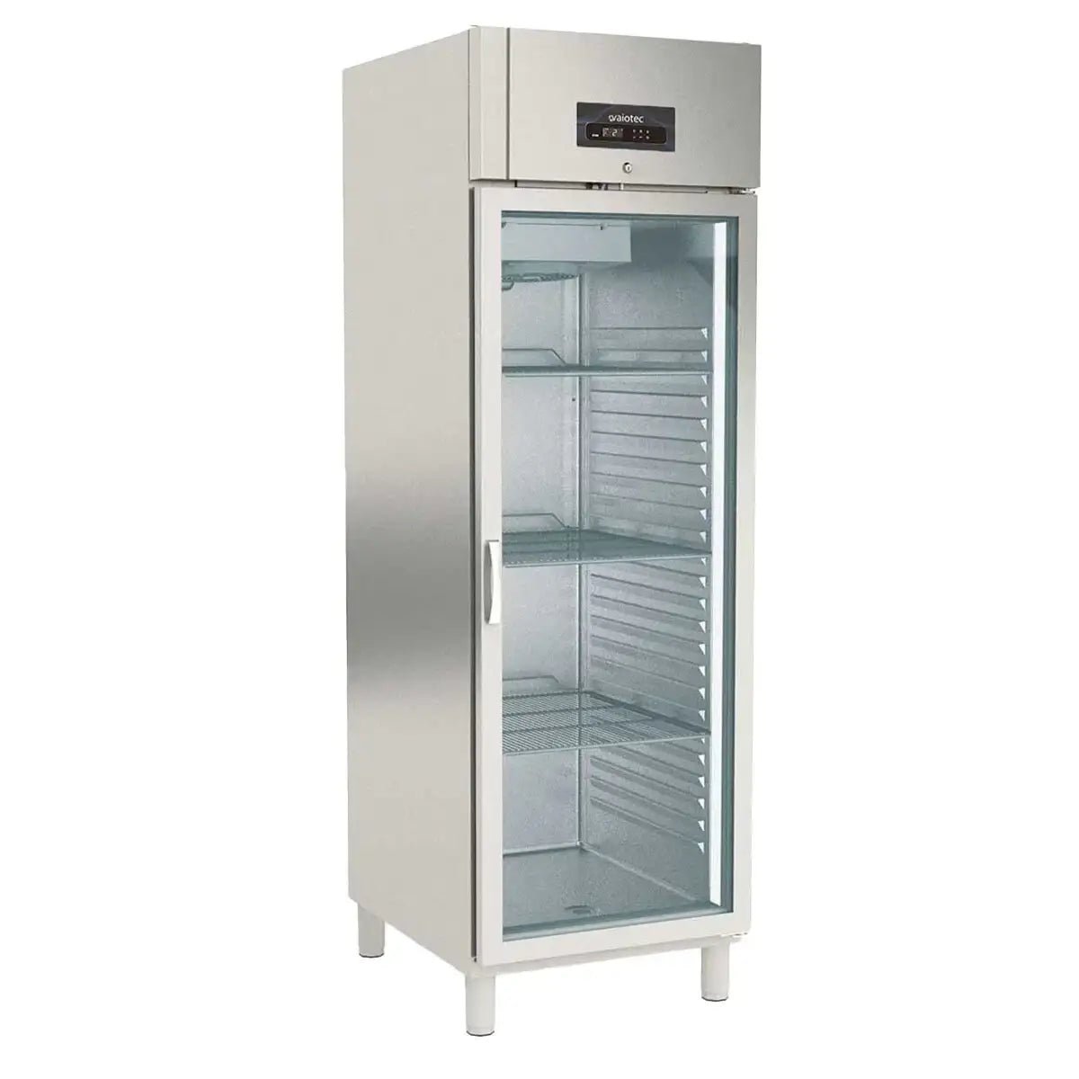 TOPLINE Kühlschrank / 1-türig GN 2/1 - Glas, 660 x 850 mm - Gastro-Bedarf24 GmbH