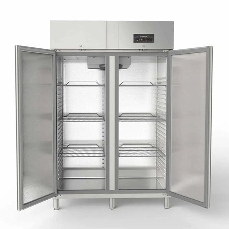 TOPLINE Kühlschrank / 2-türig GN 2/1, 1350 x 850 mm - Gastro-Bedarf24 GmbH