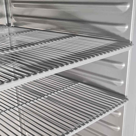 TOPLINE Kühlschrank / 2-türig GN 2/1 - Glas, 1350 x 850 mm - Gastro-Bedarf24 GmbH