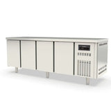 TOPLINE Kühltisch / 4-fach GN1/1 mit 4 Türen, 2245 x 700 mm - Gastro-Bedarf24 GmbH