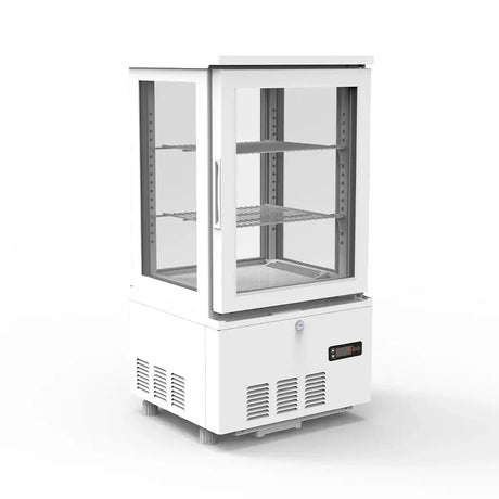 TOPLINE Kühlvitrine 2-fach / 56 Liter "weiß" - Gastro-Bedarf24 GmbH