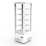 TOPLINE Kühlvitrine 4-fach / 237 Liter "weiß" - Gastro-Bedarf24 GmbH