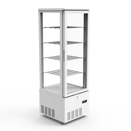 TOPLINE Kühlvitrine 4-fach / 237 Liter "weiß" - Gastro-Bedarf24 GmbH