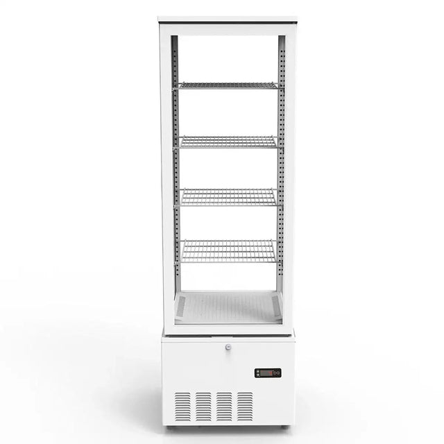 TOPLINE Kühlvitrine 4-fach / 237 Liter "weiß" - Gastro-Bedarf24 GmbH
