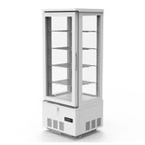TOPLINE Kühlvitrine 4-fach / 92 Liter "weiß" - Gastro-Bedarf24 GmbH