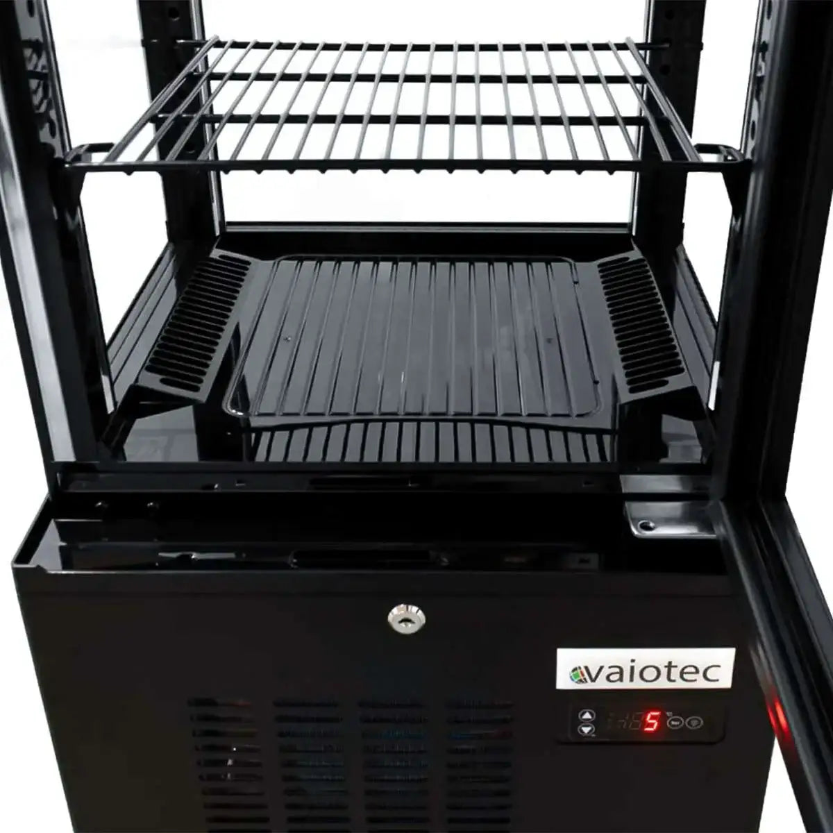Vaiotec professioneller Gastronomie-Grill mit digitaler Temperaturanzeige und Edelstahlrost