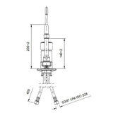 TOPLINE Mischbatterie mit Schwenkhahn & Einhebelmischer - Einloch - Gastro-Bedarf24 GmbH