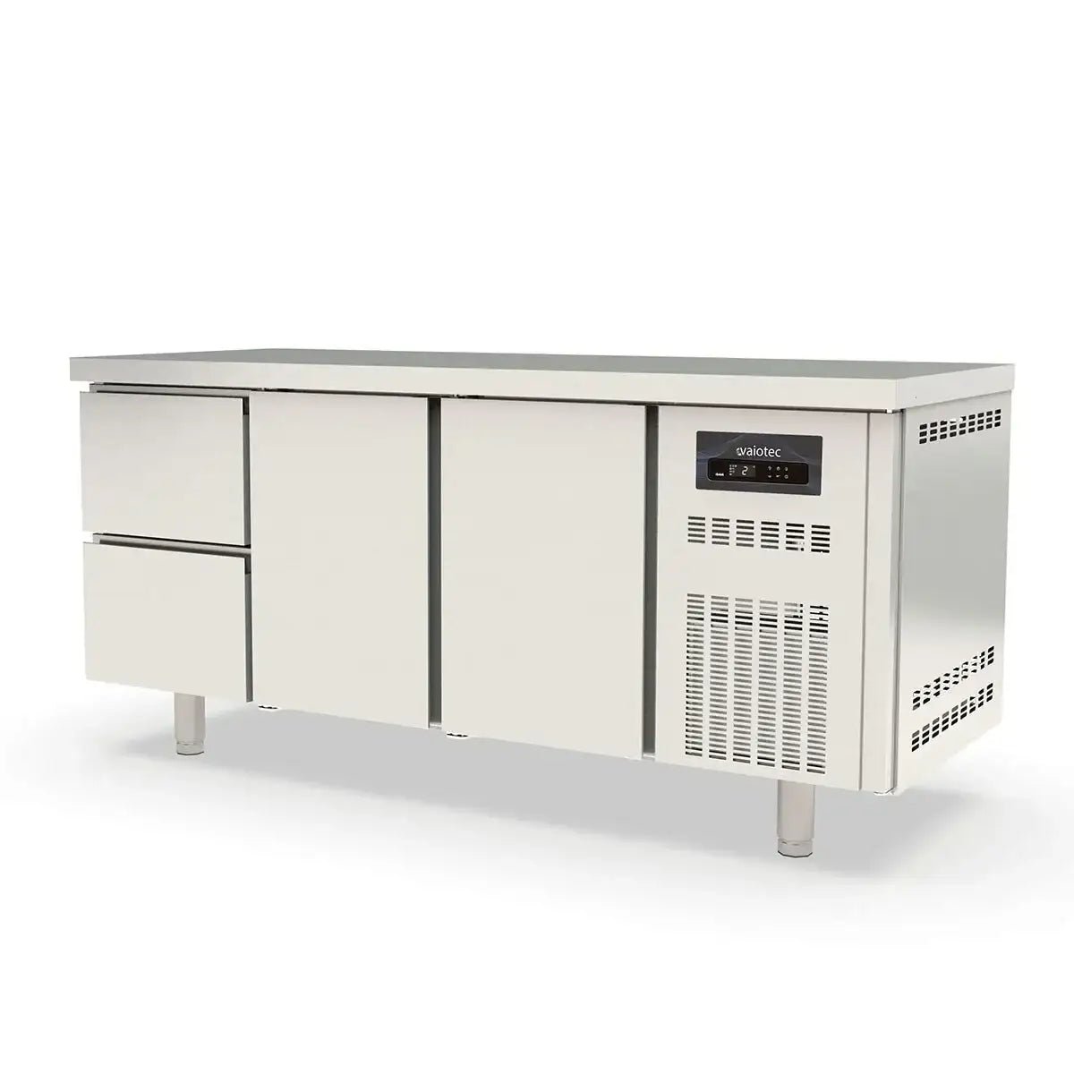 TOPLINE Tiefkühltisch 700 / 3-fach GN1/1 mit 2 Schubladen / 2 Türen - Gastro-Bedarf24 GmbH