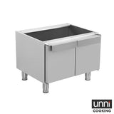 Elektro-Grillplatte 650 - 9 kW - 1/3 gerillt
