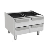 Unterbauschrank 800 mm – mit 4 Schubladen - Gastro-Bedarf24 GmbH