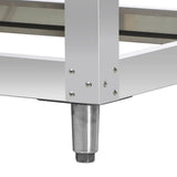Untergestell für TOPLINE Elektro Pizzaofen 9 x 34 cm, B:1450 mm - Gastro-Bedarf24 GmbH