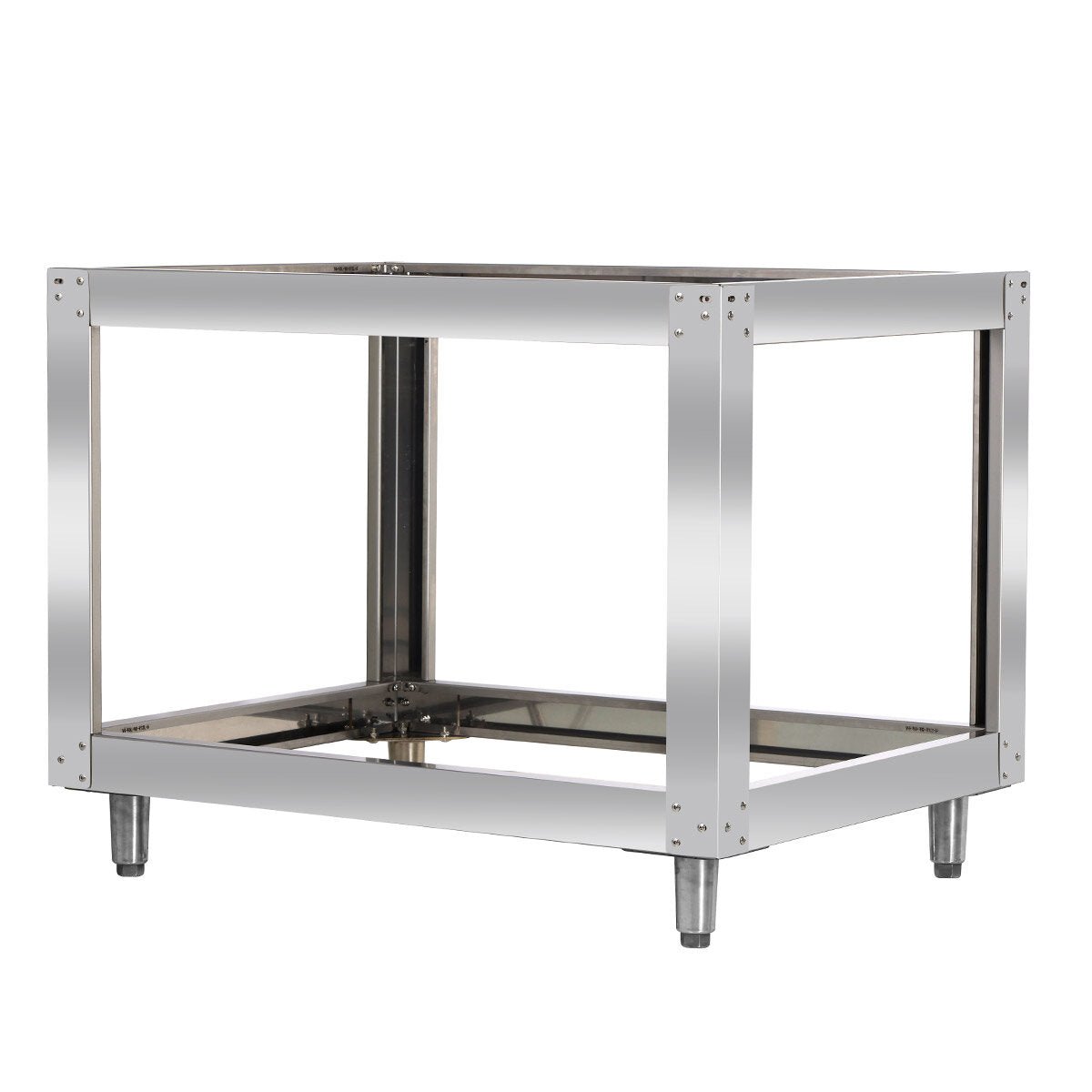 Untergestell für TOPLINE Elektro Pizzaofen digitales Thermometer 9 x 34 cm, 1450 x 1185 mm - Gastro-Bedarf24 GmbH