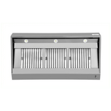 Wandhaube - B2000xT950xH520 - mit Motor, Regler, Filter & Lampe - Gastro-Bedarf24 GmbH