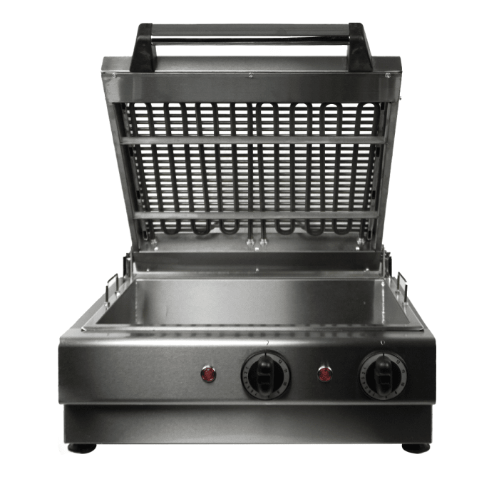 Wassergrill - 490x500x210 mm - 5 kW - Gastro-Bedarf24 GmbH