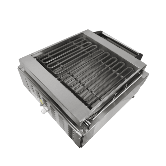 Wassergrill - 490x500x210 mm - 5 kW - Gastro-Bedarf24 GmbH